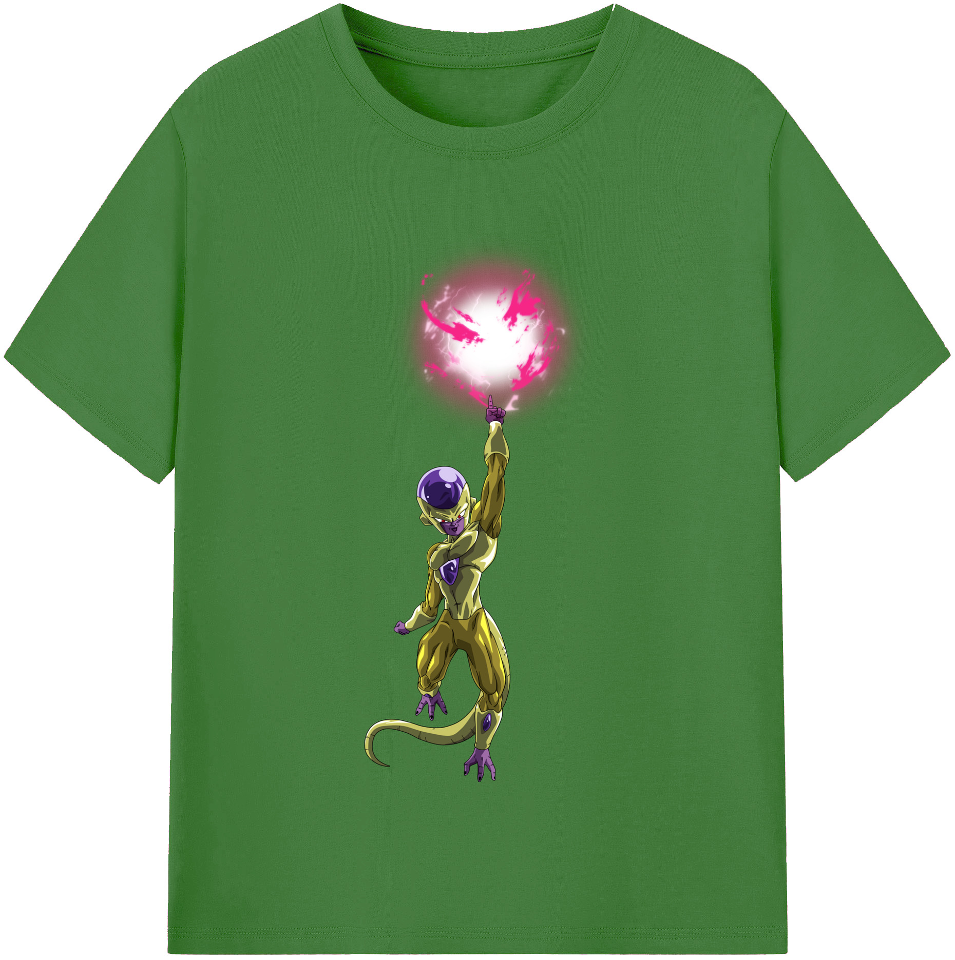 （画像用） ドラゴンボール フリーザ DRAGON BALL Frieza レディースカジュアルプリントTシャツ（綿100％）
